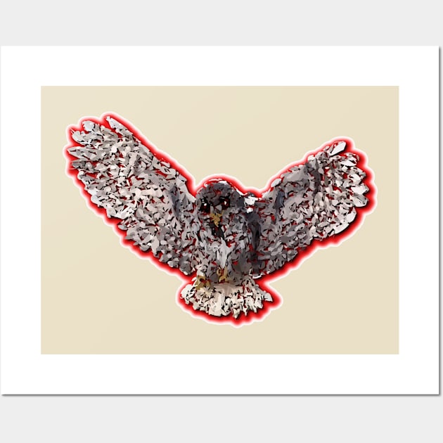 owl Wall Art by ElArrogante